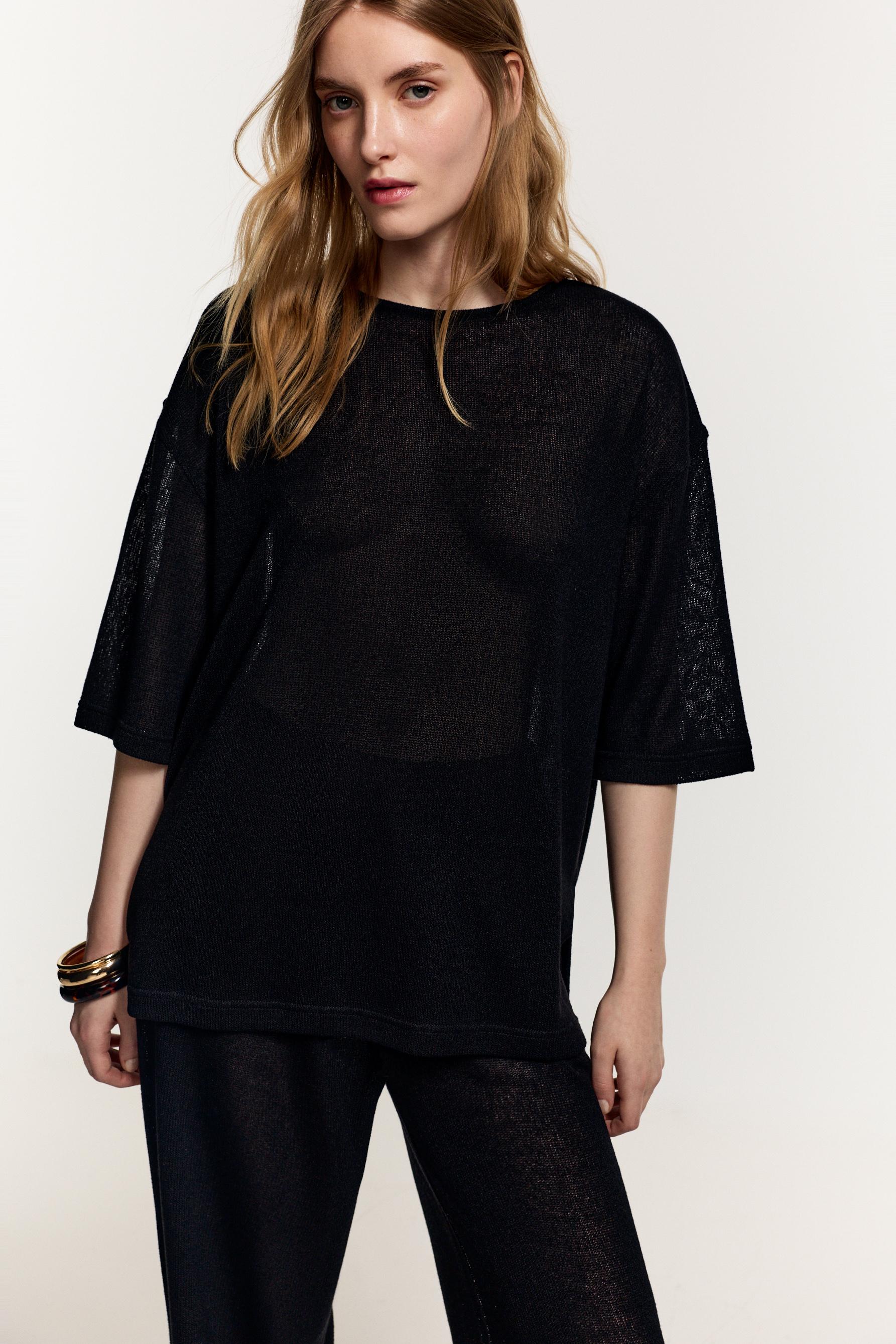 Camiseta punto cortado