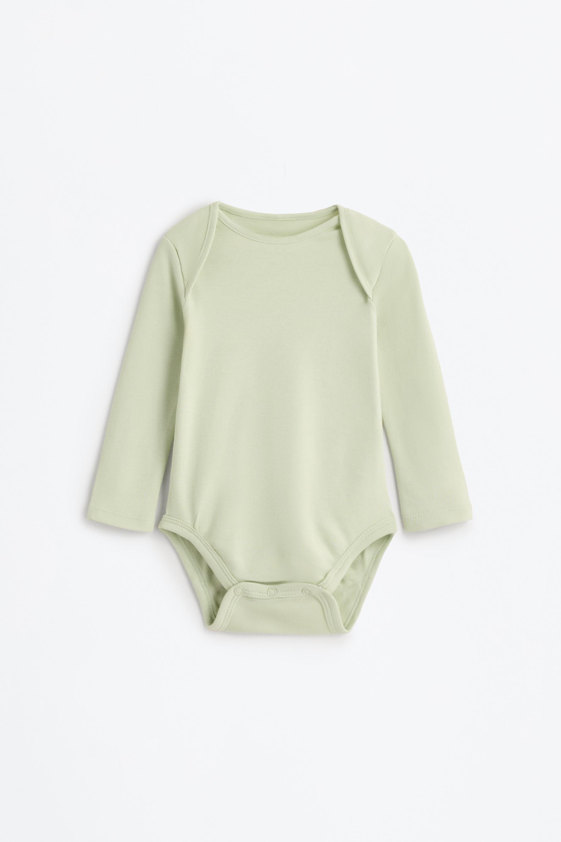 Pack of 6 plain bodysuits — VIOLET
