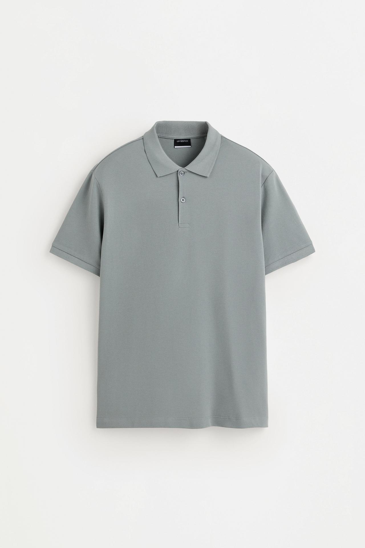 Basic polo shirt — GREY