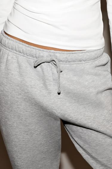 Basic tracksuit bottoms — GREY MARL 3