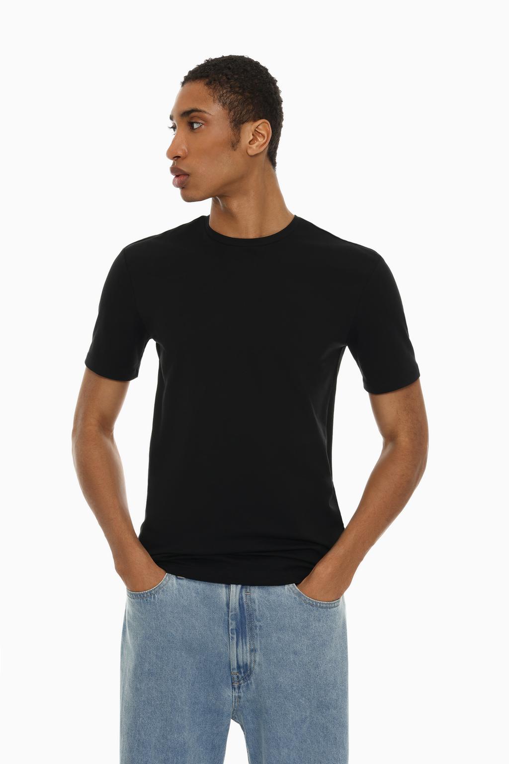 Camiseta slim fit soft
