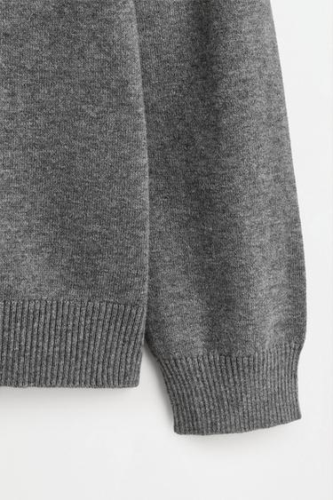 Roll neck sweater — GREY MARL 5