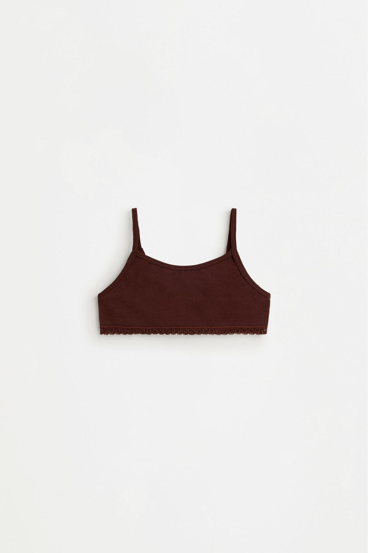 Pack of 3 lace tops — GREY