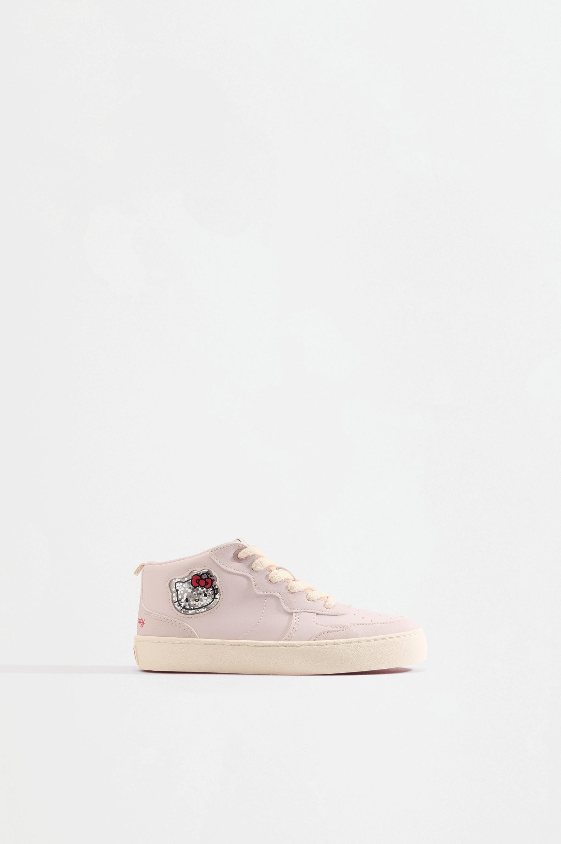Hello Kitty ©SANRIO ankle sneakers — PALE PINK