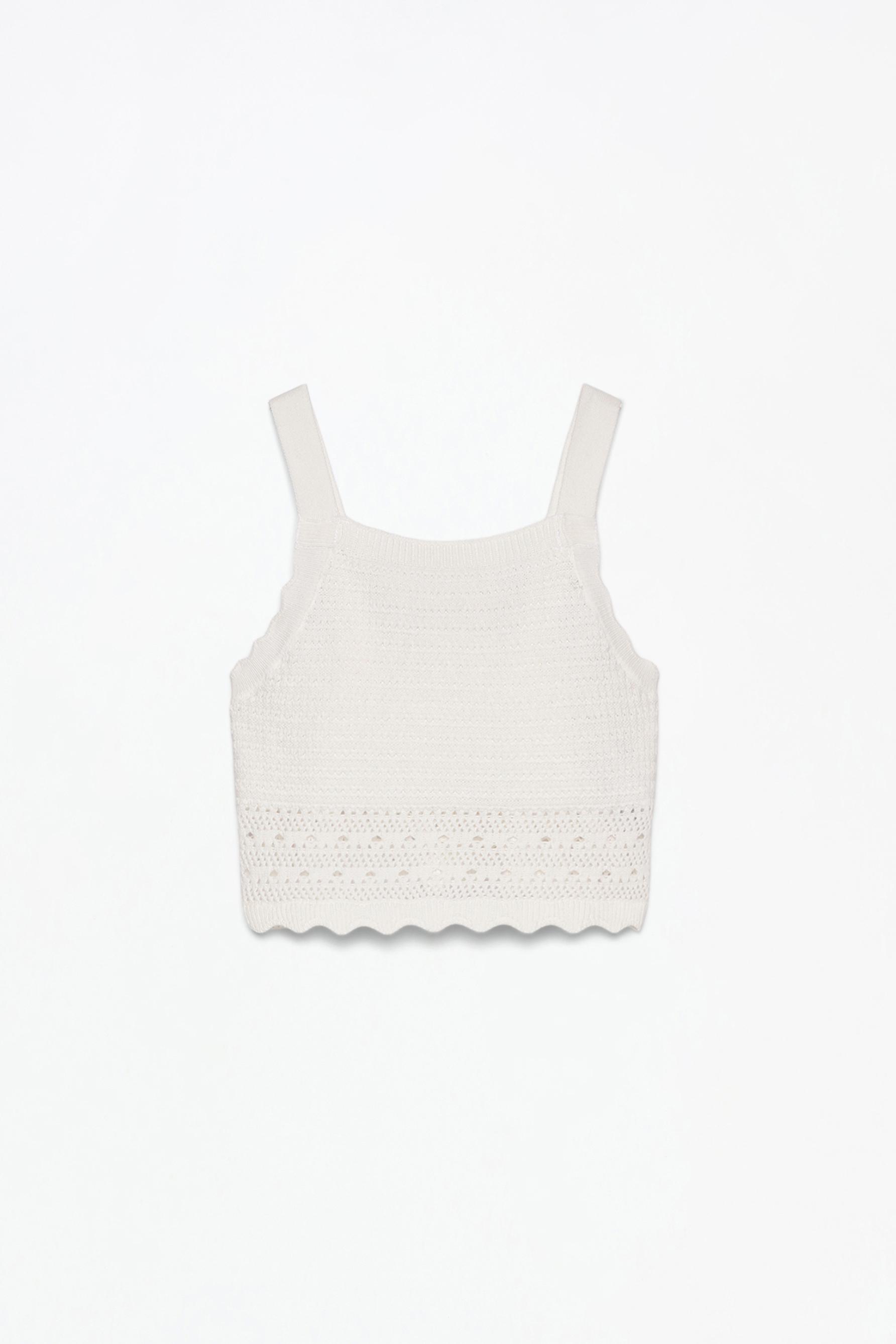 Top punto crochet