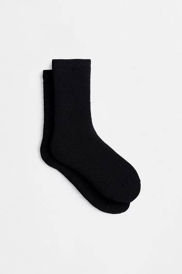 Long socks (2-pack) — WHITE/GREY 3