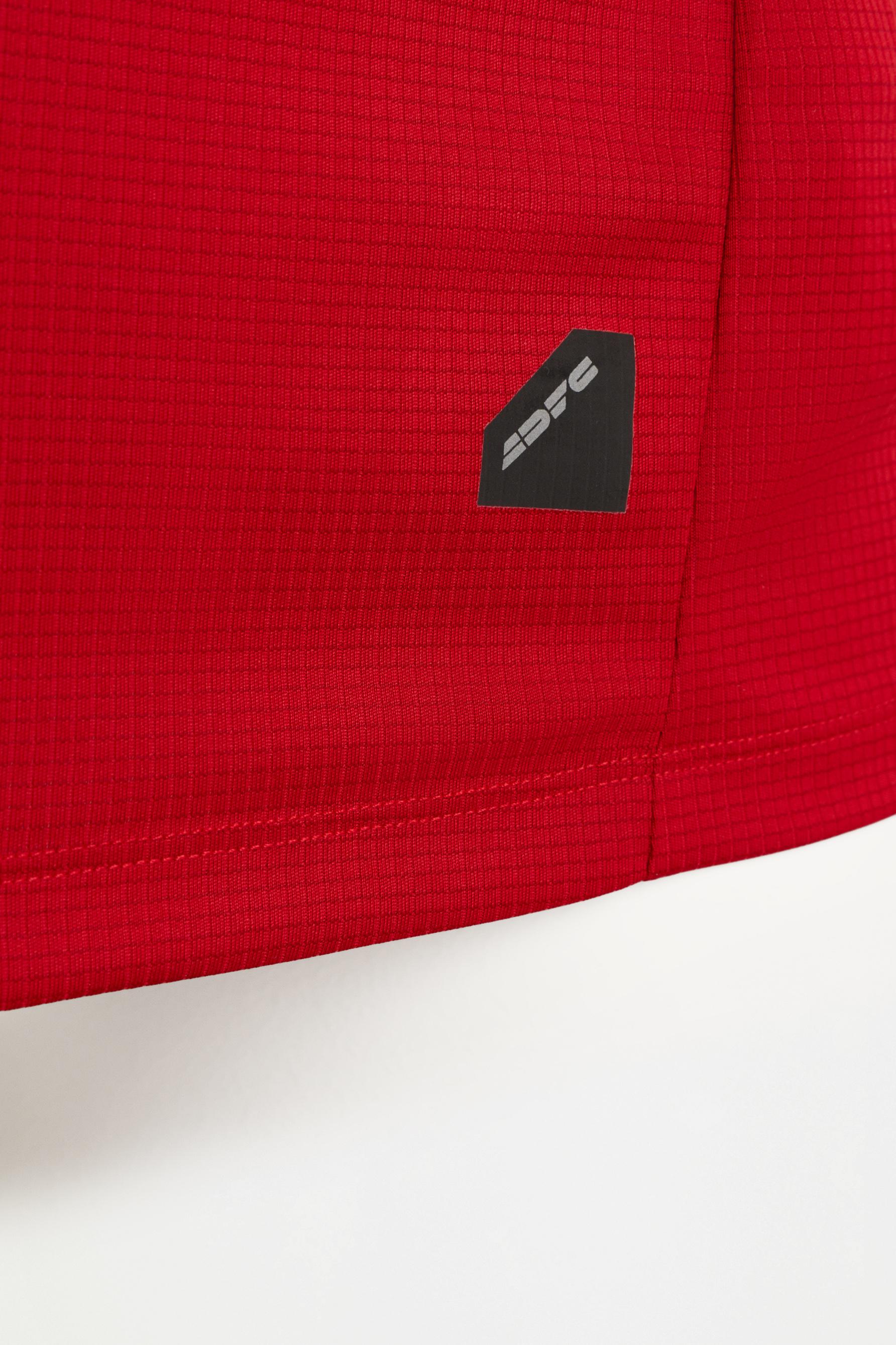 Sleeveless sports T-shirt — RED
