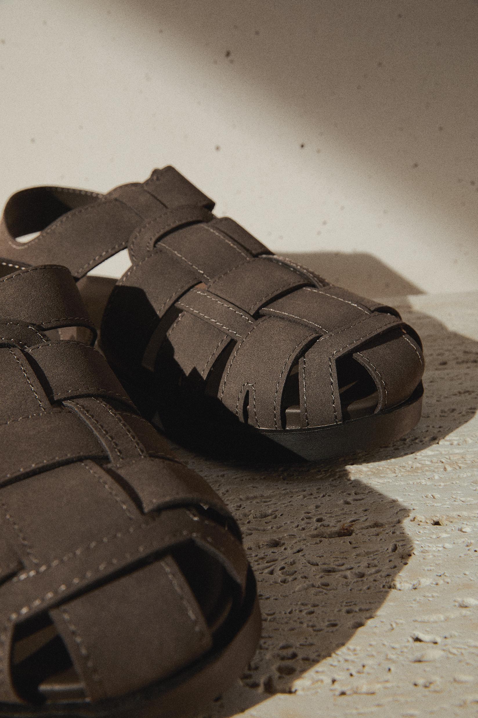 Men's cage sandals — GREY