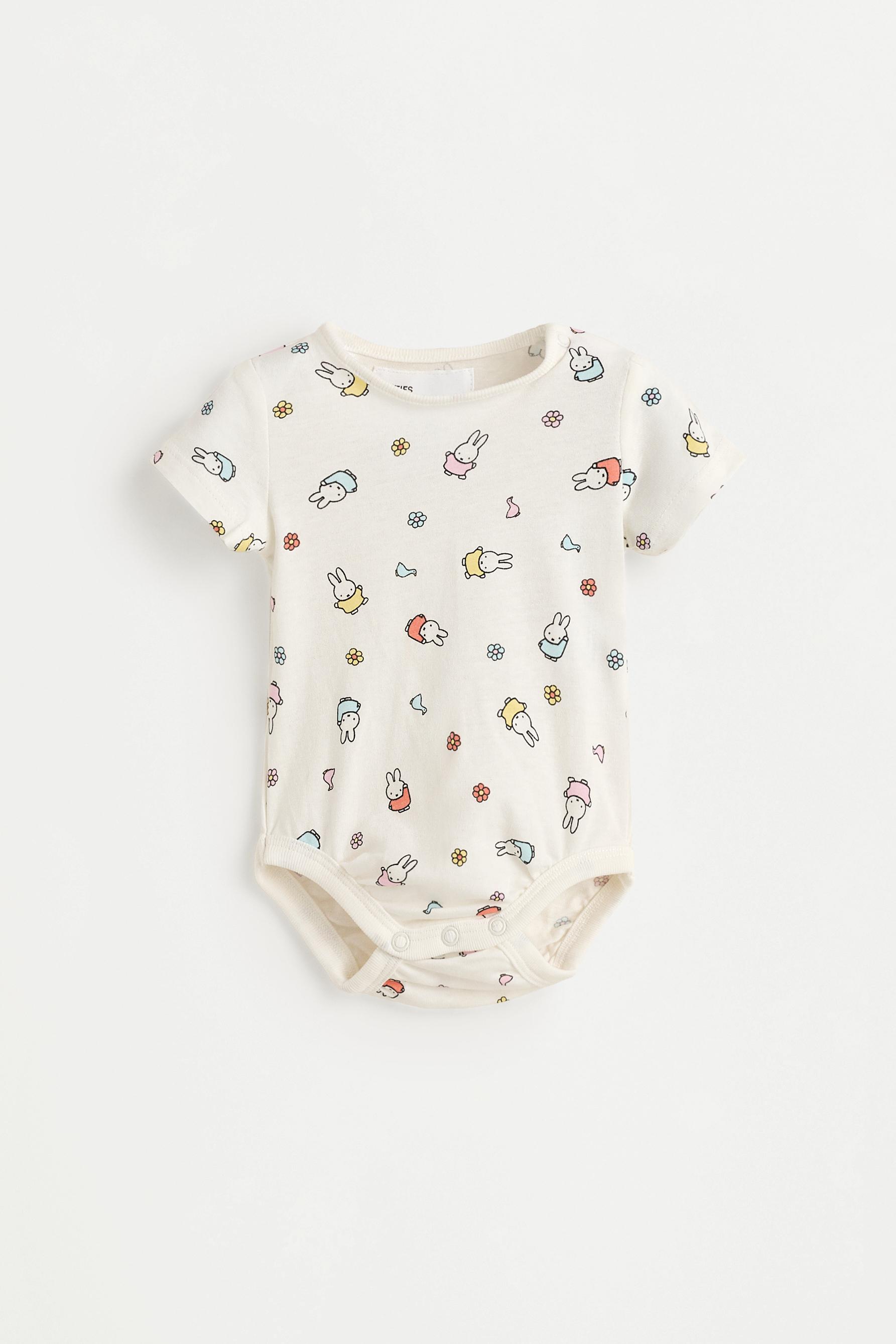 Miffy bodysuit and leggings set — WHITE
