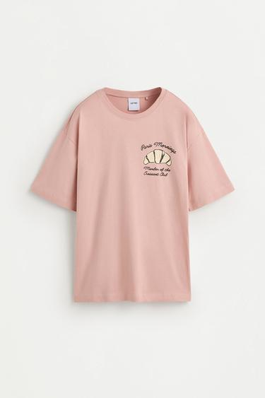 Long printed pyjamas — PASTEL PINK 7