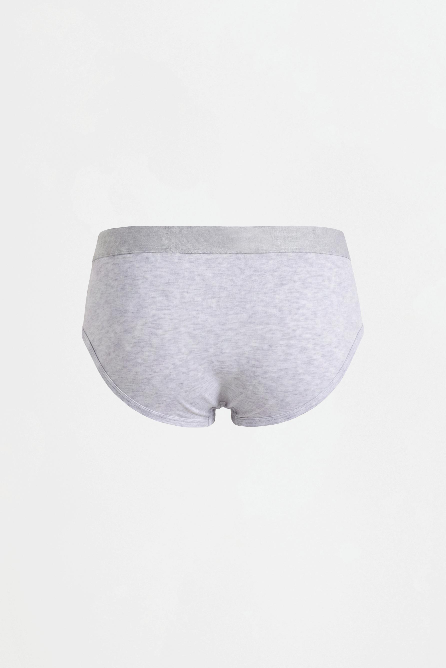 Contrast briefs (5-pack) — RUSSET