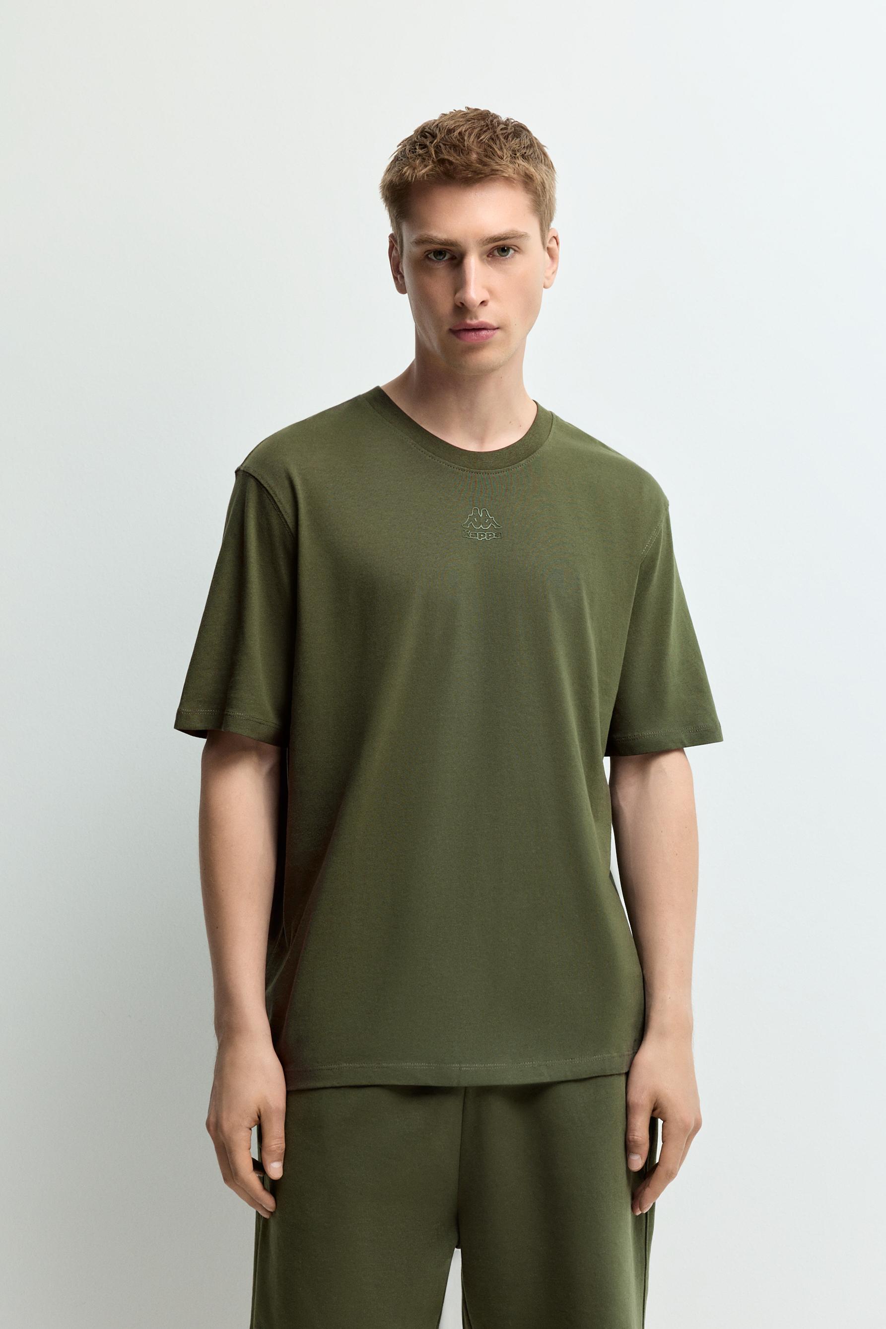 Kappa x Lefties T-shirt — DARK KHAKI