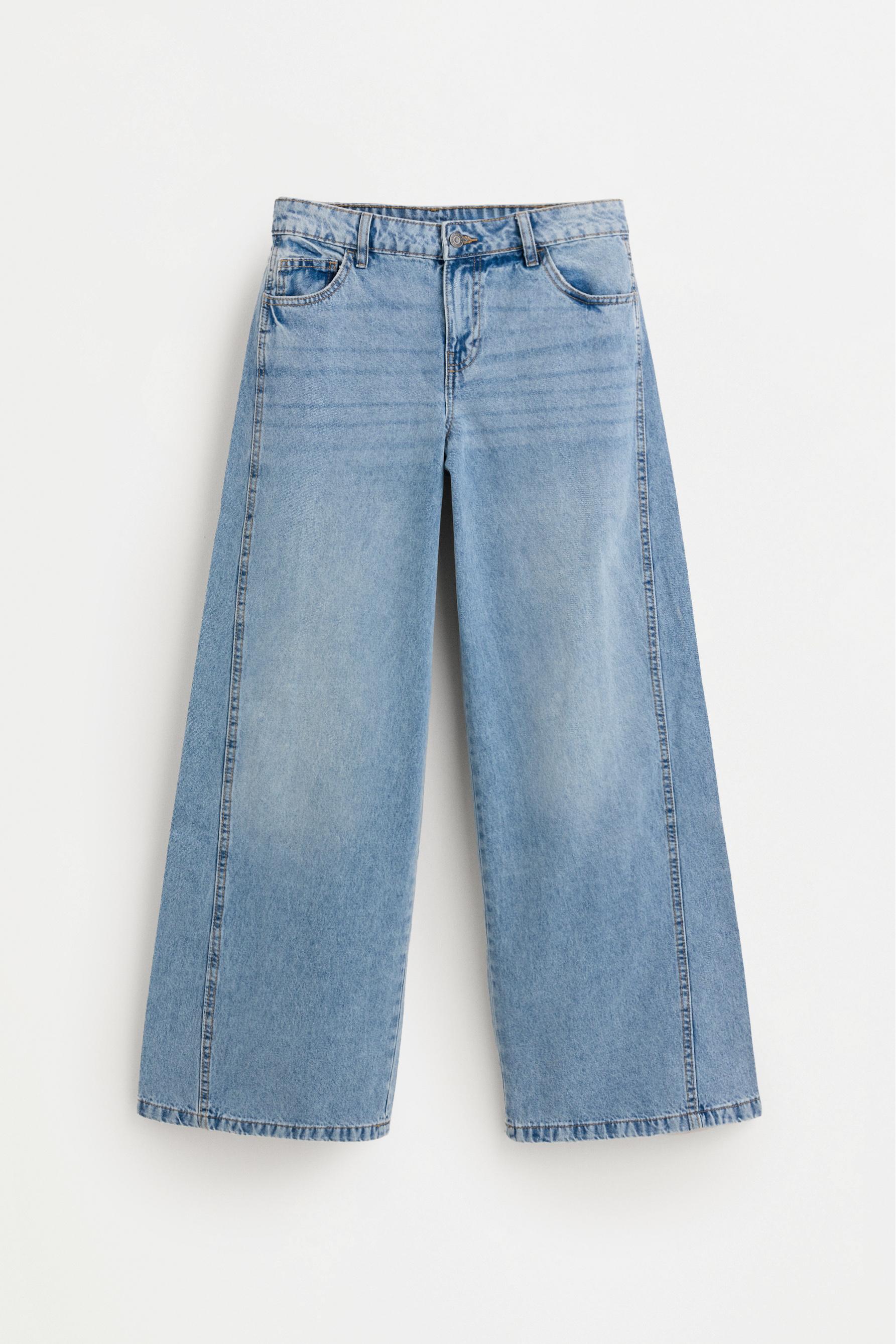 Wide-leg jeans — FADED BLUE