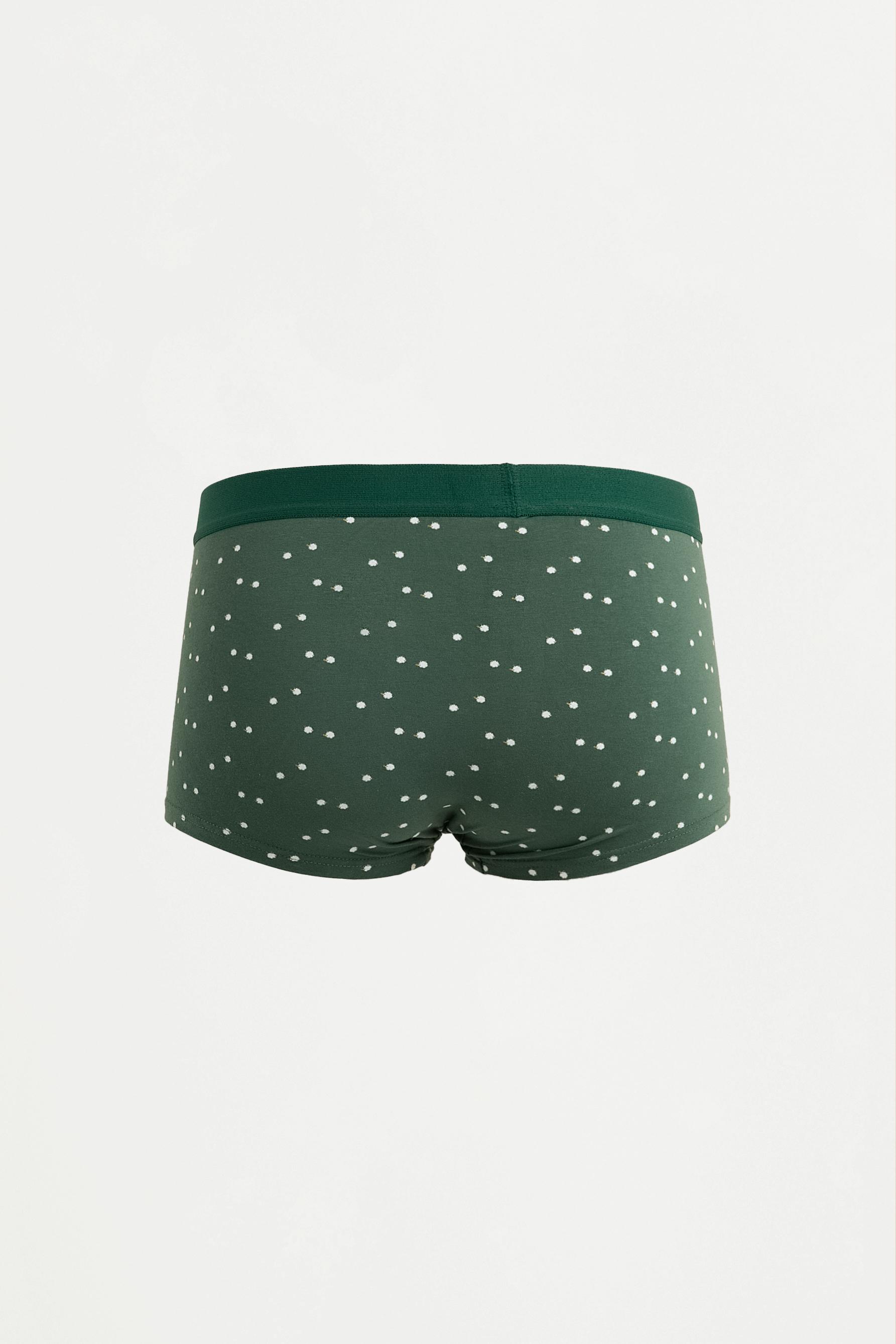 Mixed Boxer Briefs (5-Pack) — WHITE