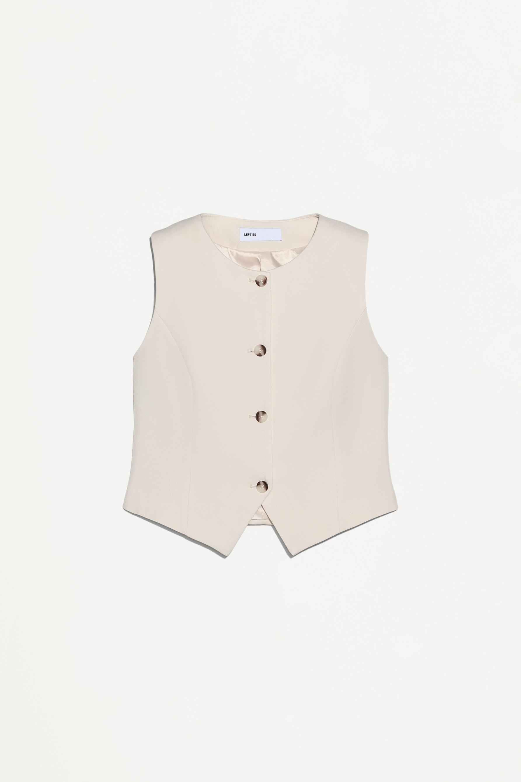 Basic vest — IVORY