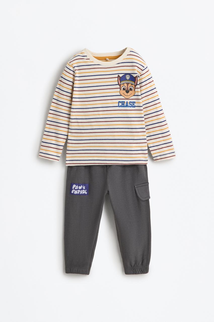 Paw Patrol Set Bambino Piccolo – Felpa Con Cappuccio E Pantaloni, Con Chase E Orecchie 3D, Blu