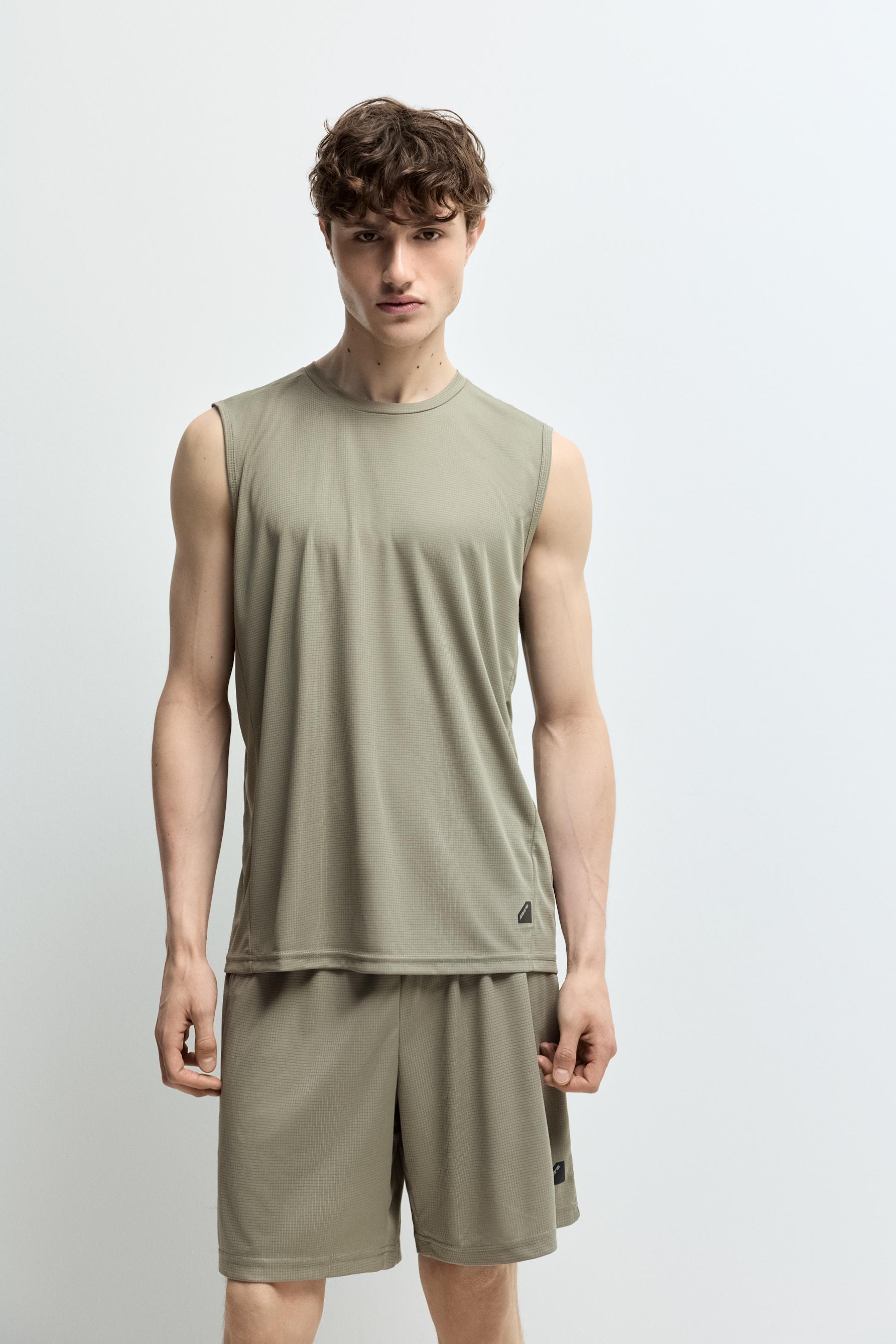 Camiseta deportiva sin mangas