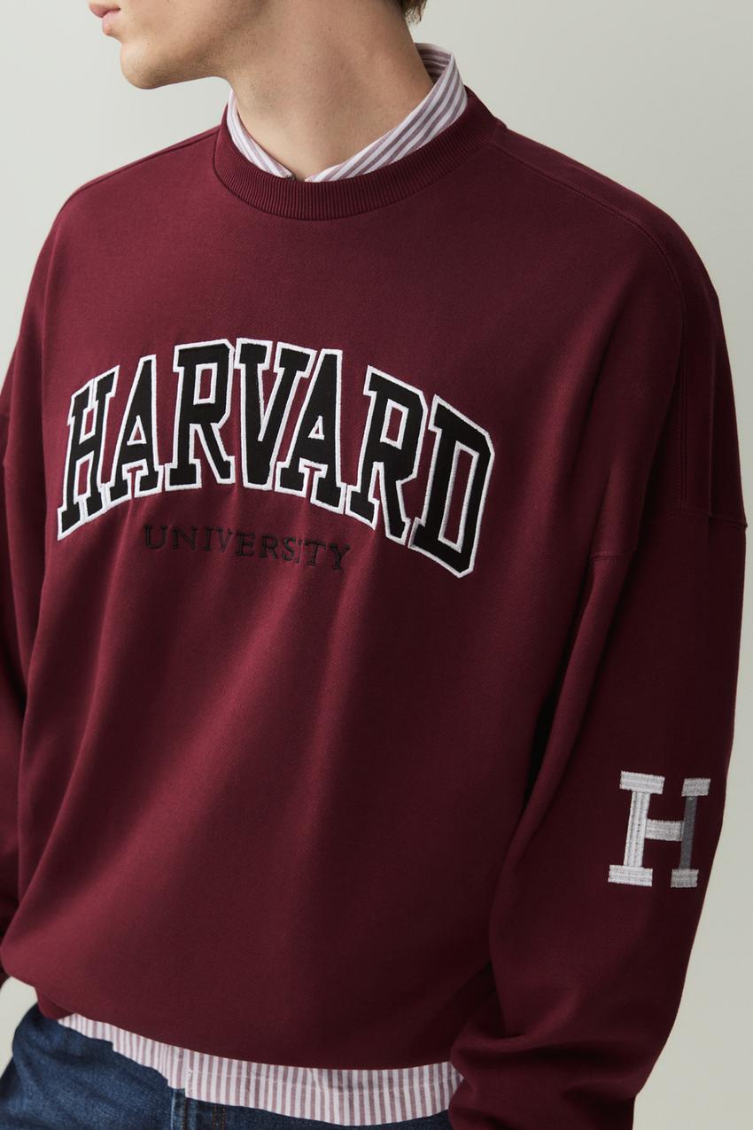 Felpa Harvard University Pullover Cardigan ABBIGLIAMENTO