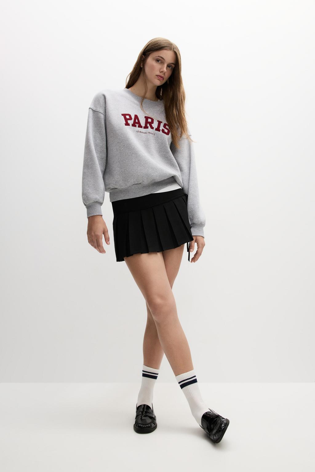 Falda pantalón tablas