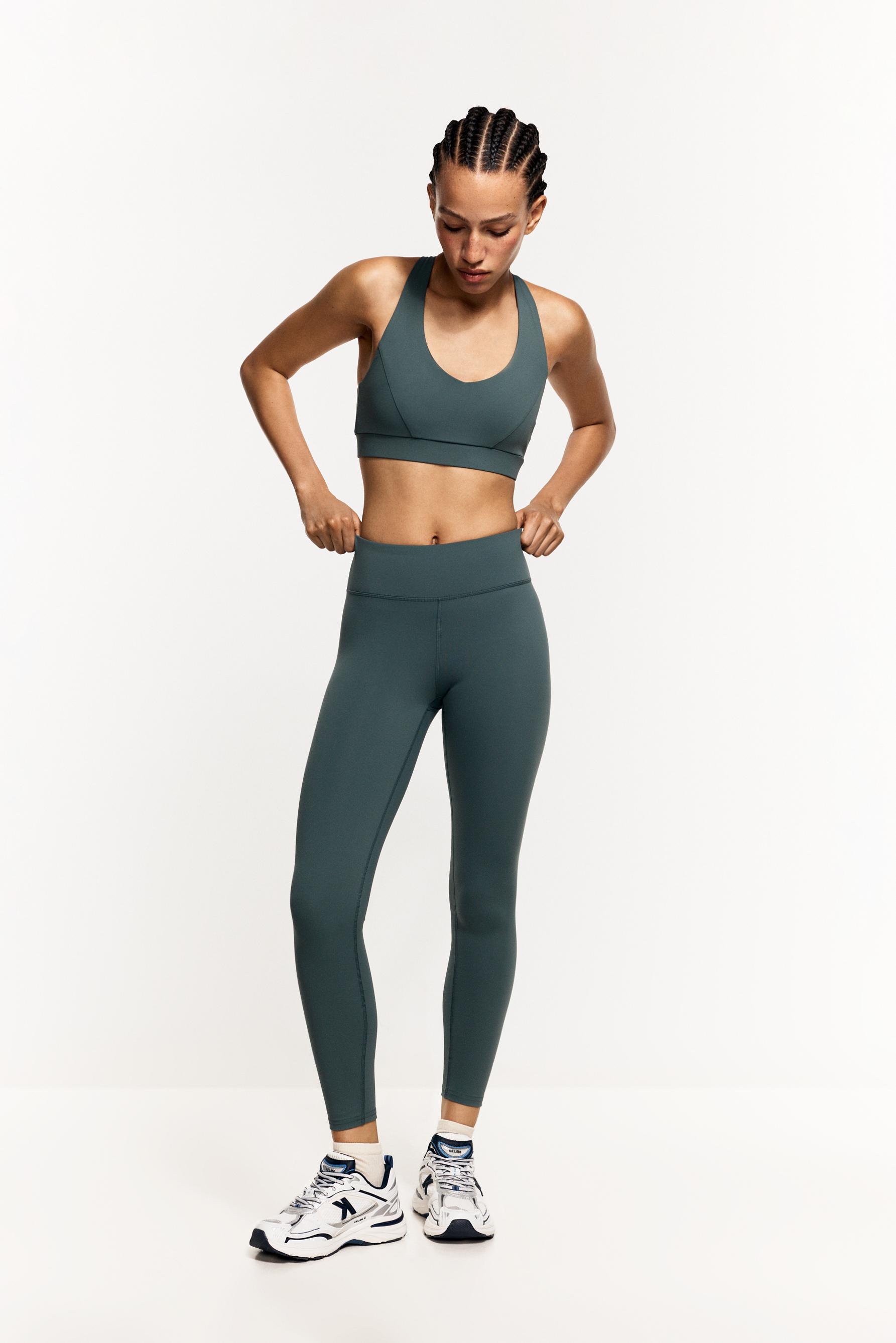 Basic sports leggings — EMERALD GREEN