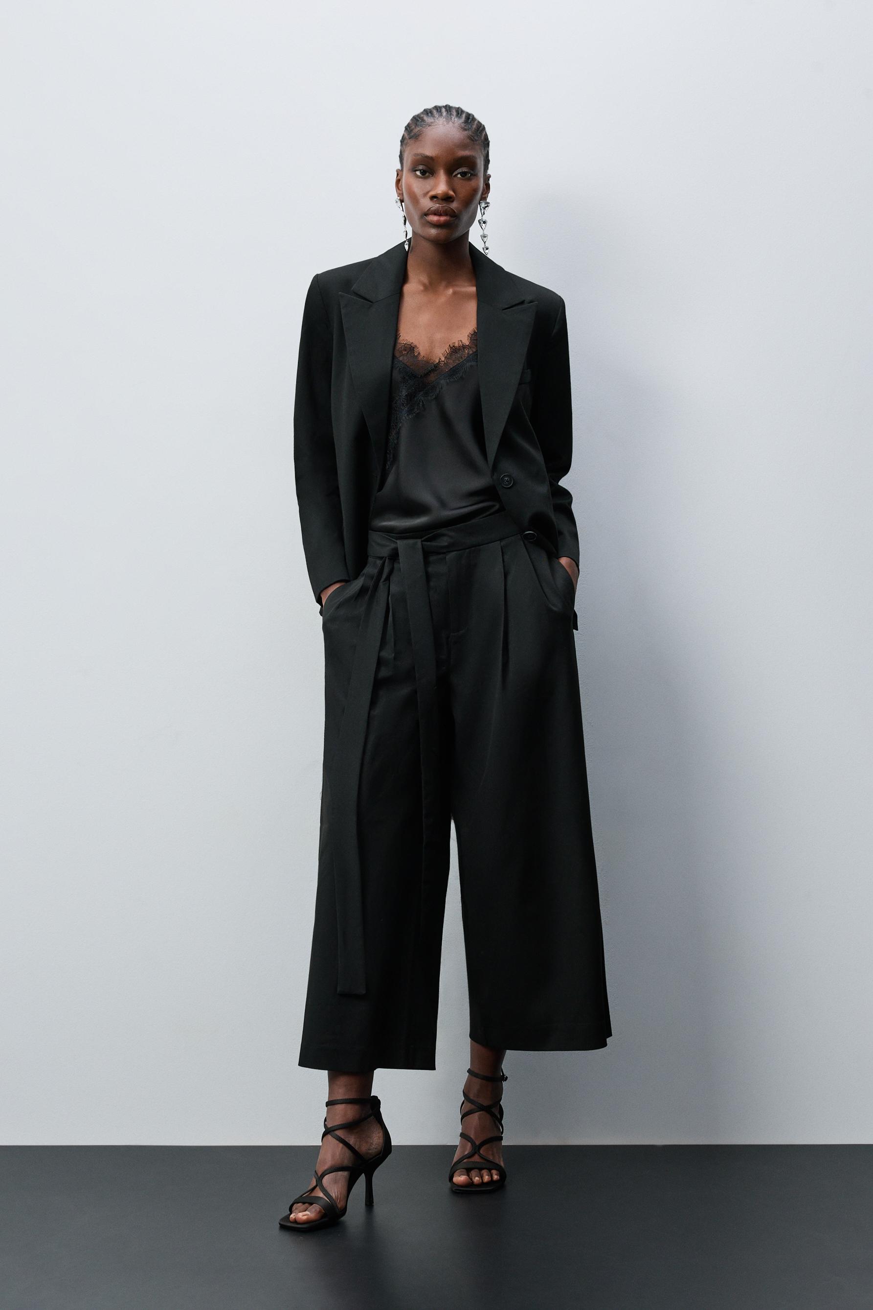 Culotte cinturón lazo