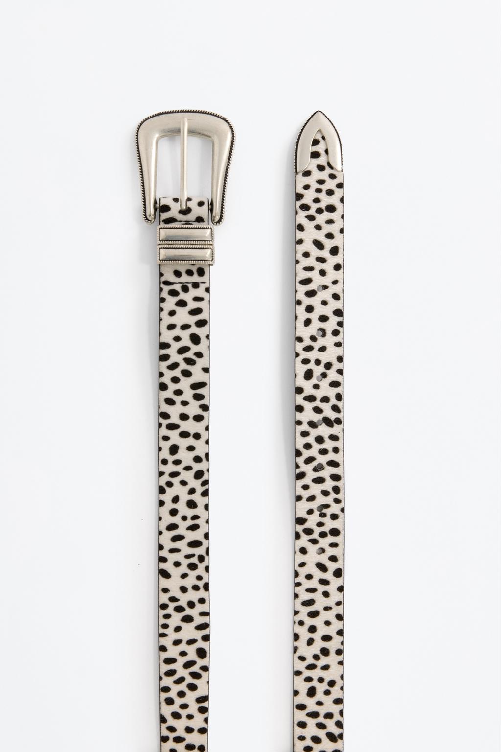 Cinturón animal print