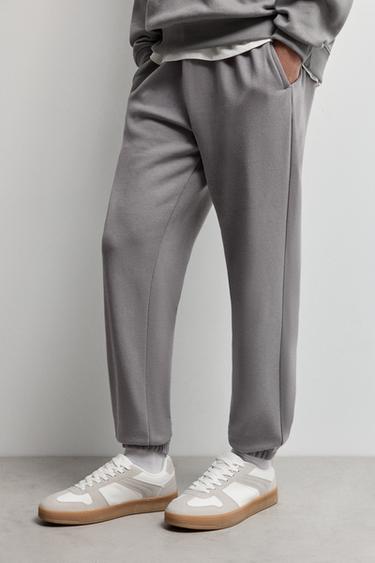 Slim fit tracksuit bottoms — MEDIUM GREY 3