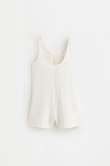 Shimmering bias cut jumpsuit — SILVER 2