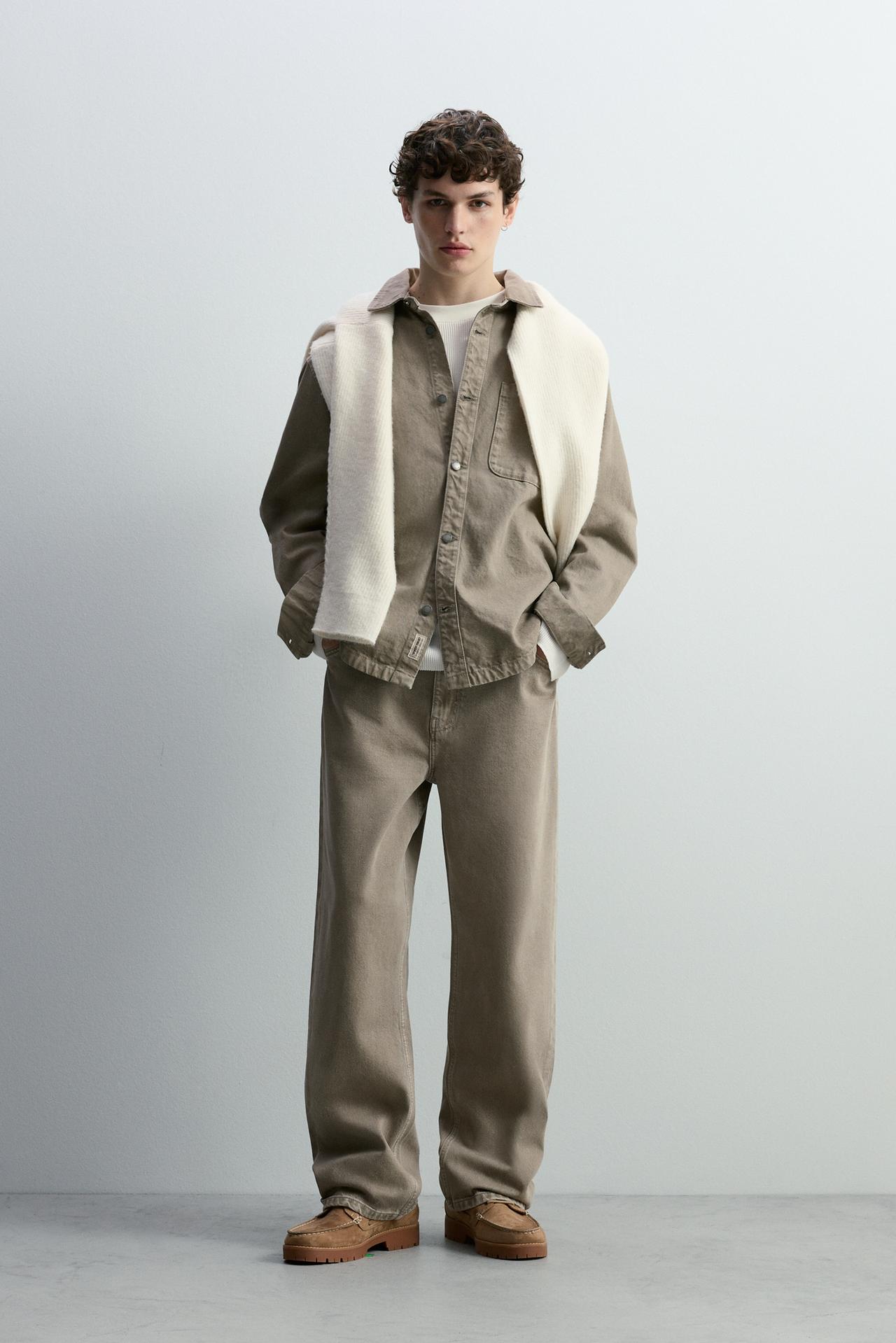 Baggy jeans — DARK CAMEL