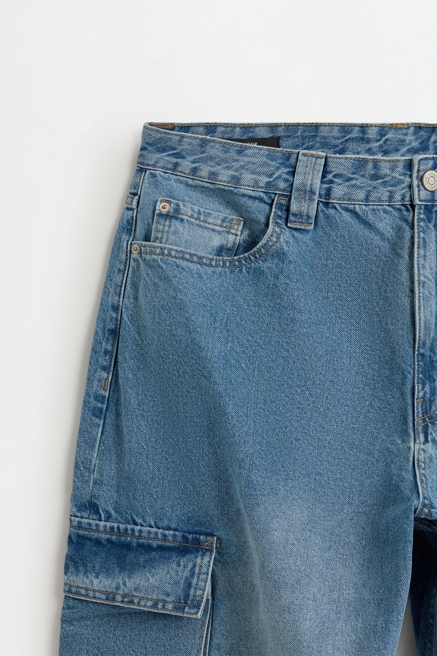 Multipocket baggy jeans — INDIGO