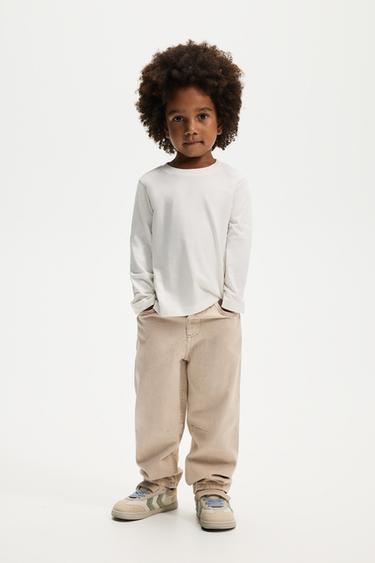 Balloon fit jeans — MEDIUM ECRU 1