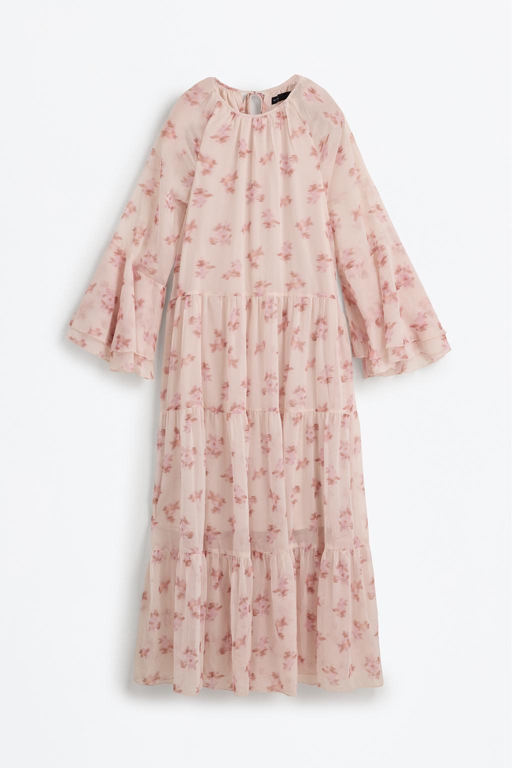 Vestido midi estampado