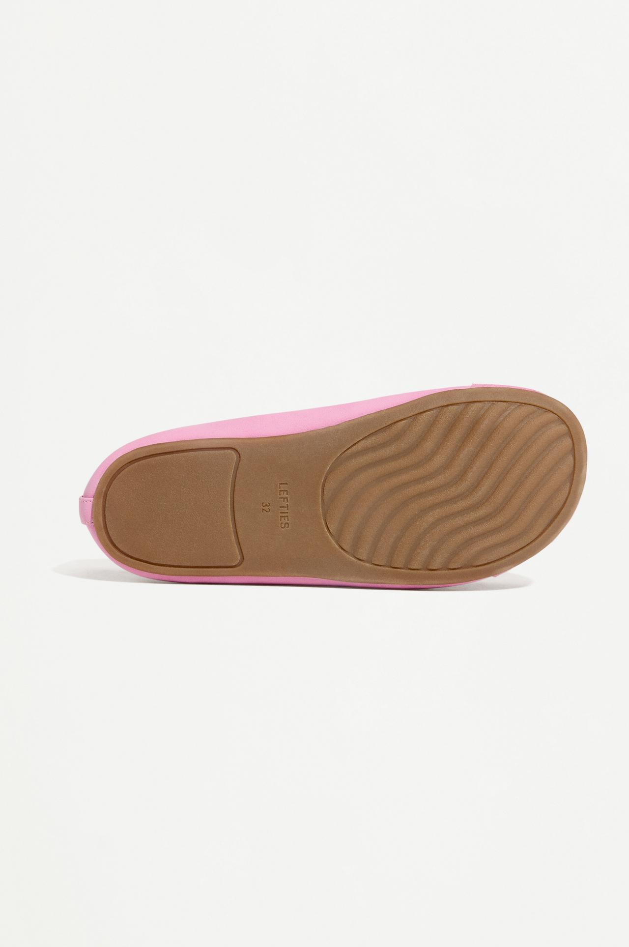 BAREFOOT TOECAP BALLET FLATS — RASPBERRY