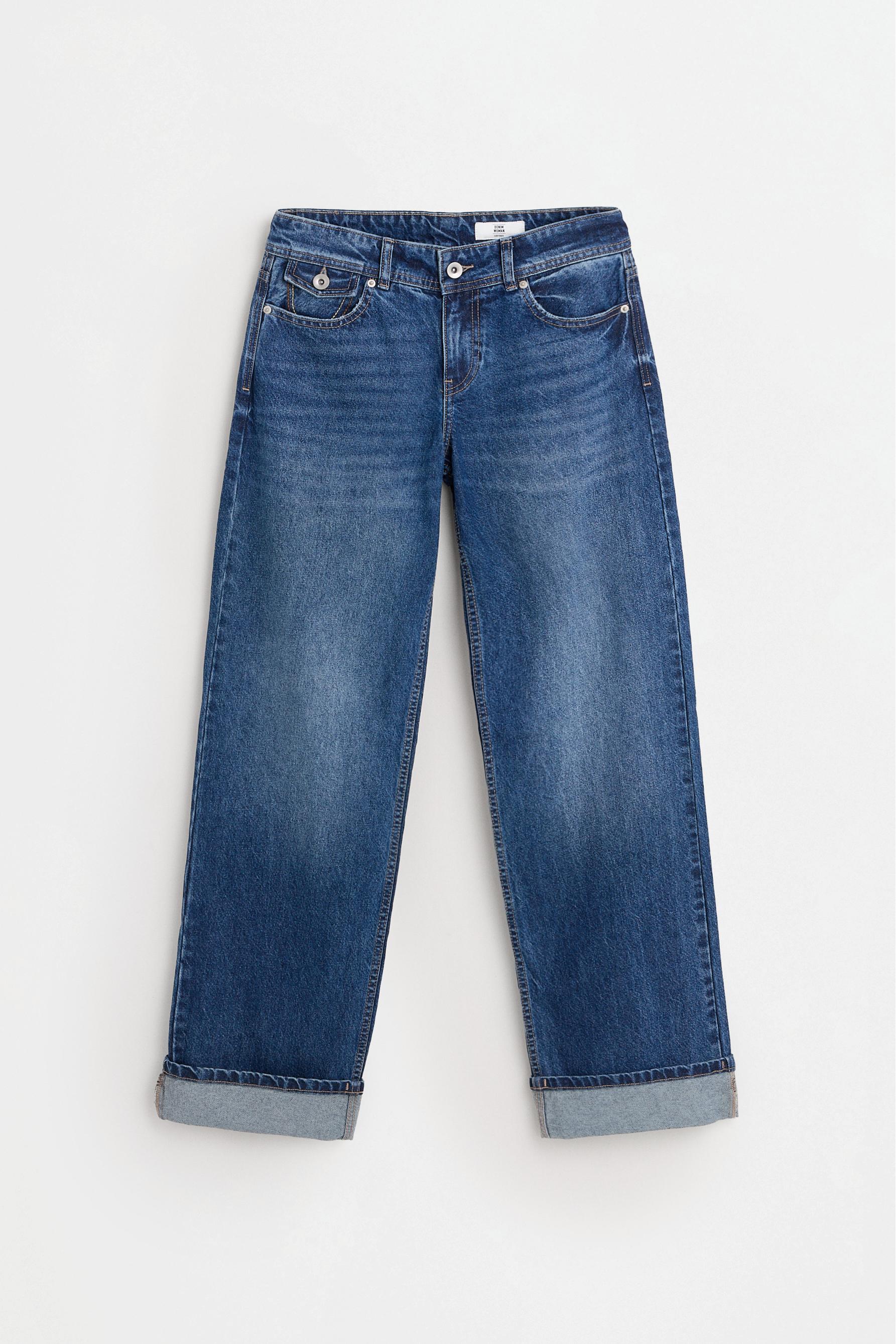 Straight jeans — DARK BLUE