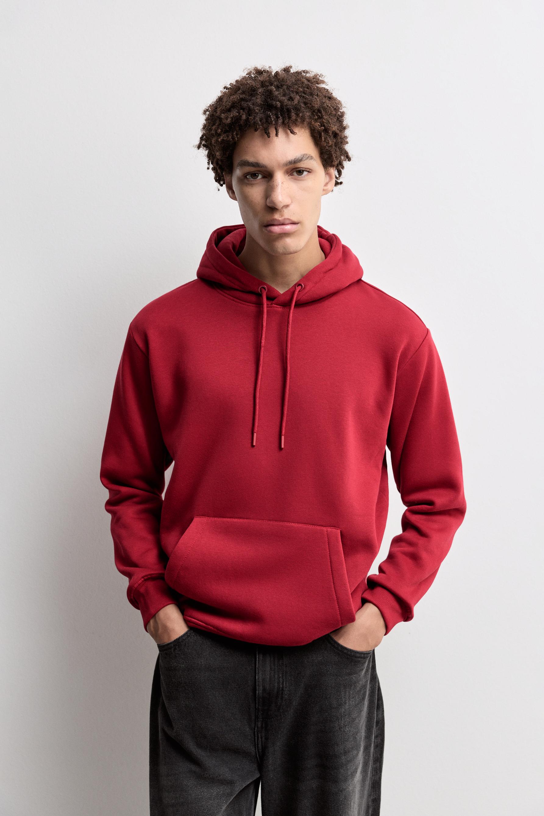 Basic hoodie — DARK PINK