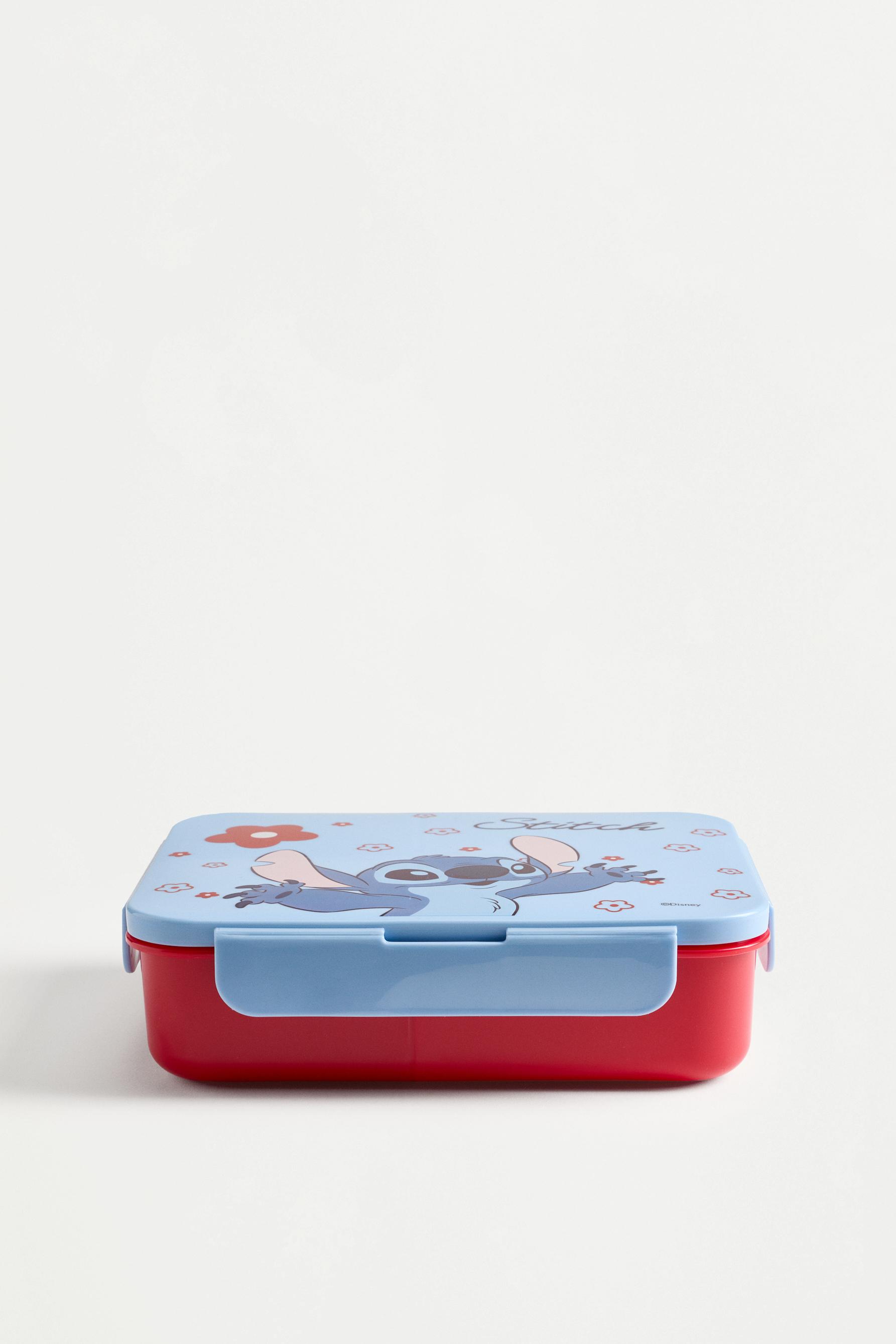 Stitch ©Disney compartment lunch box — BLUE
