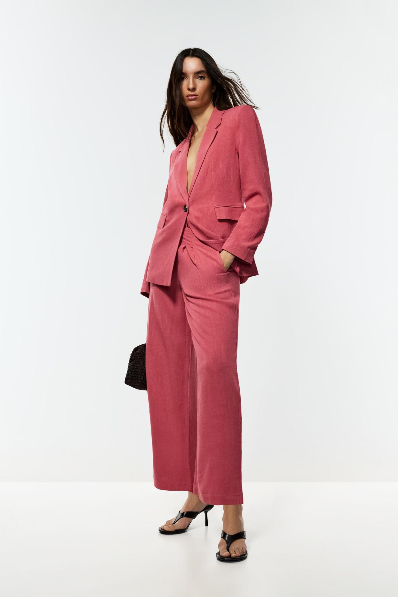 Rustic trousers — MAROON