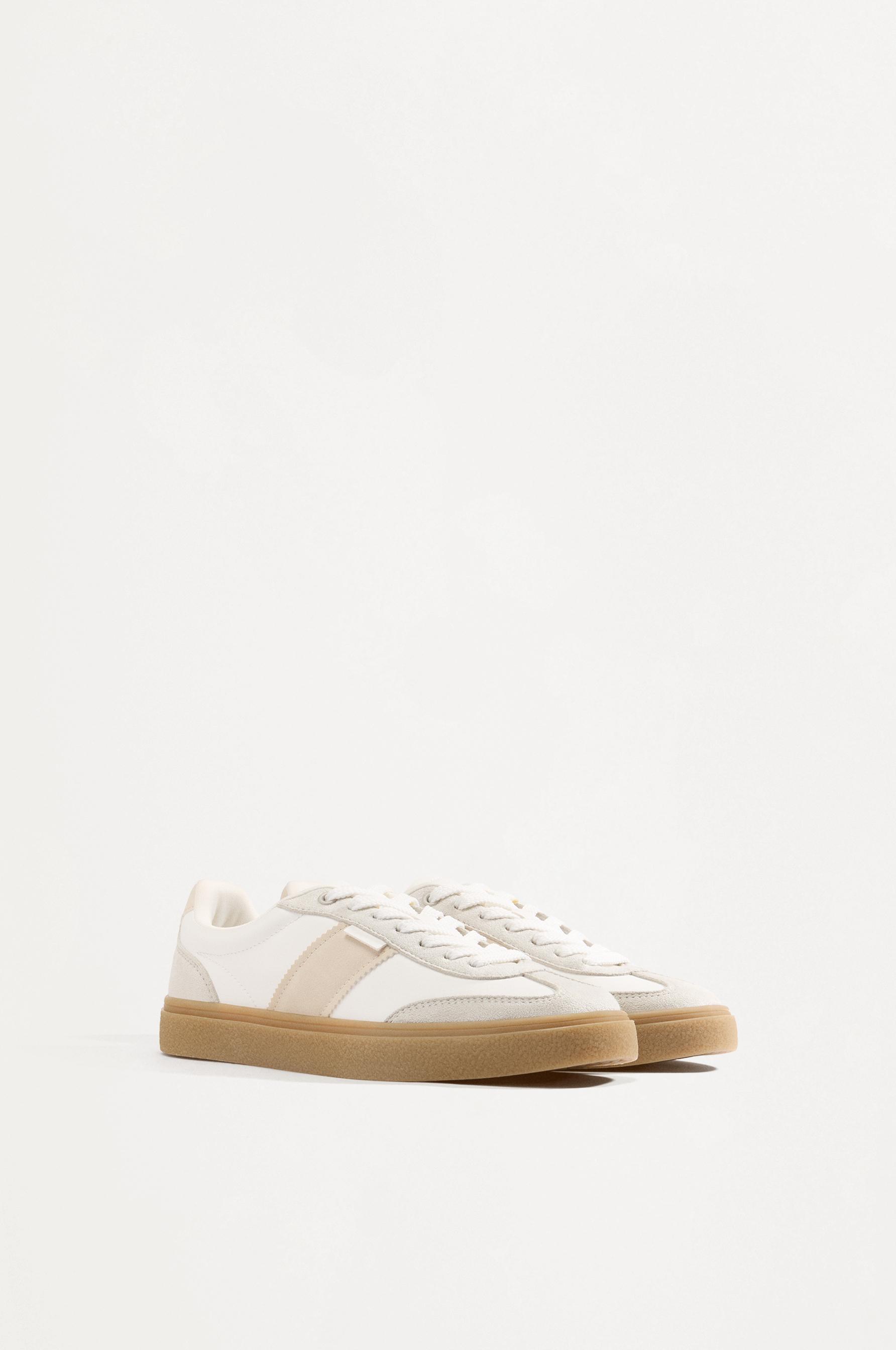 Retro sneaker — WHITE