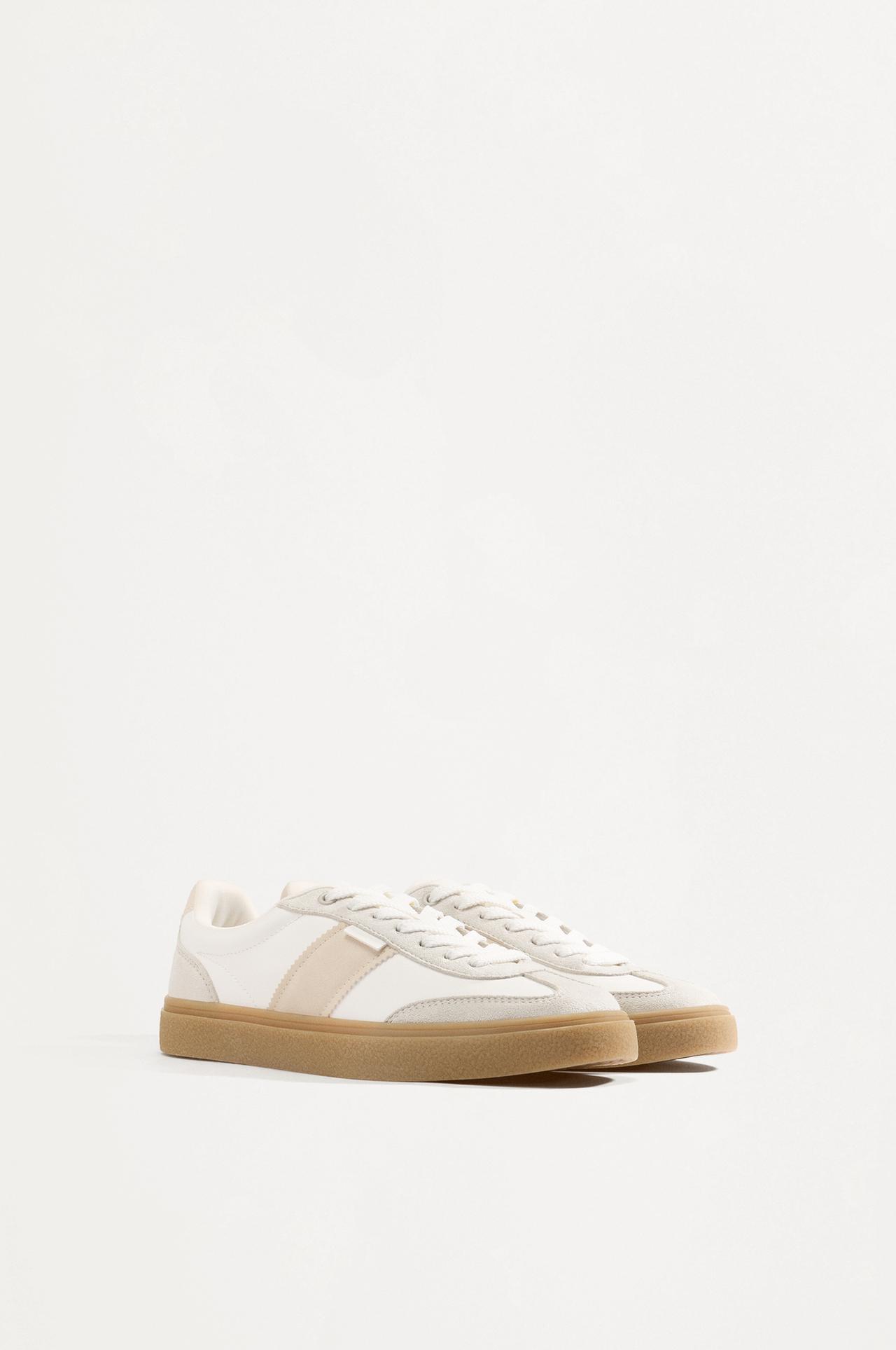 Retro sneaker — WHITE