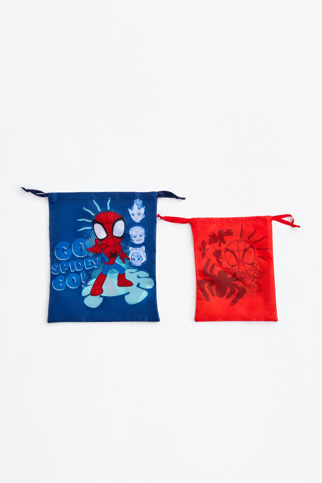 Set of 2 adjustable Spidey ©Marvel bags