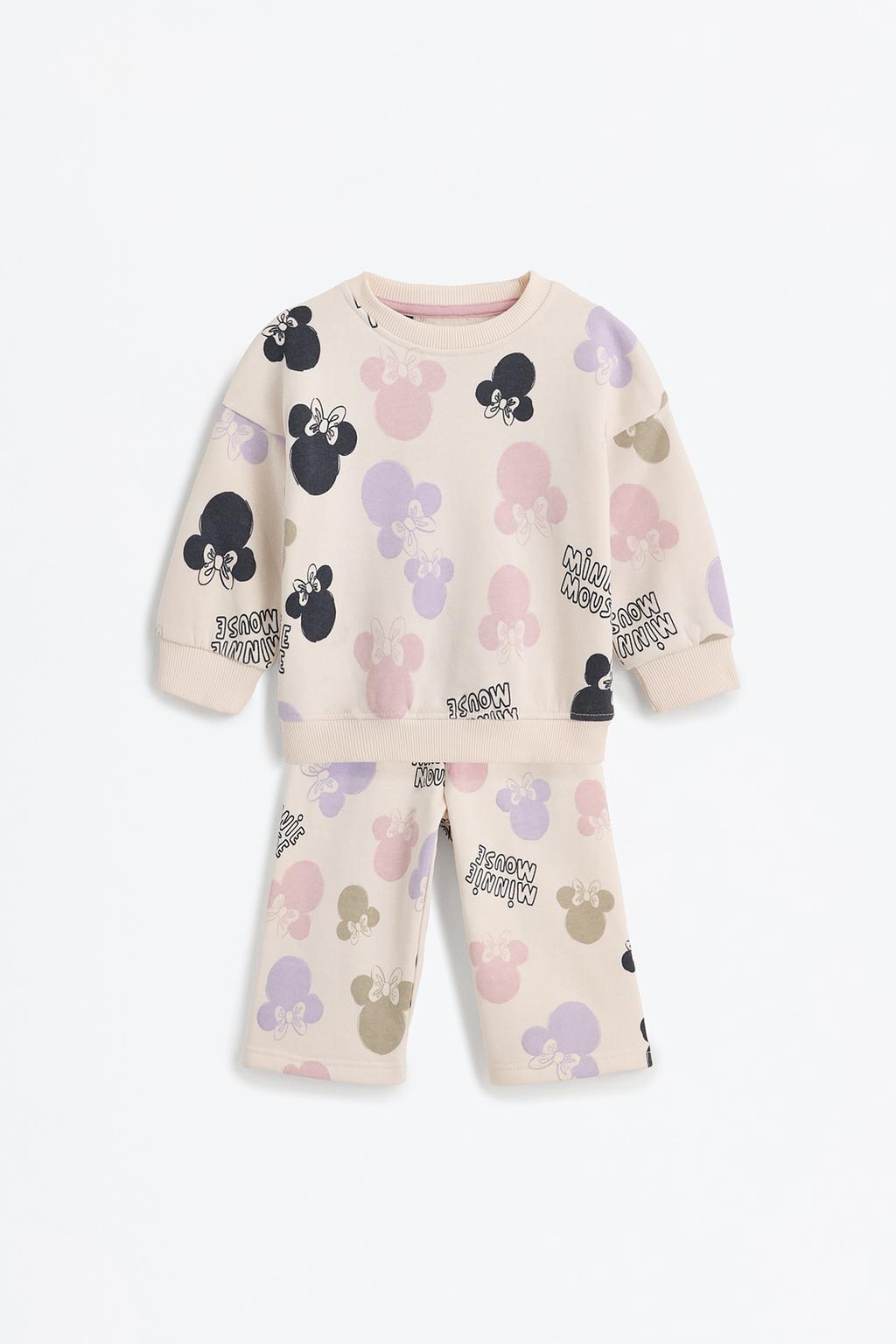 Conjunto Minnie Mouse ©Disney sudadera y wide leg