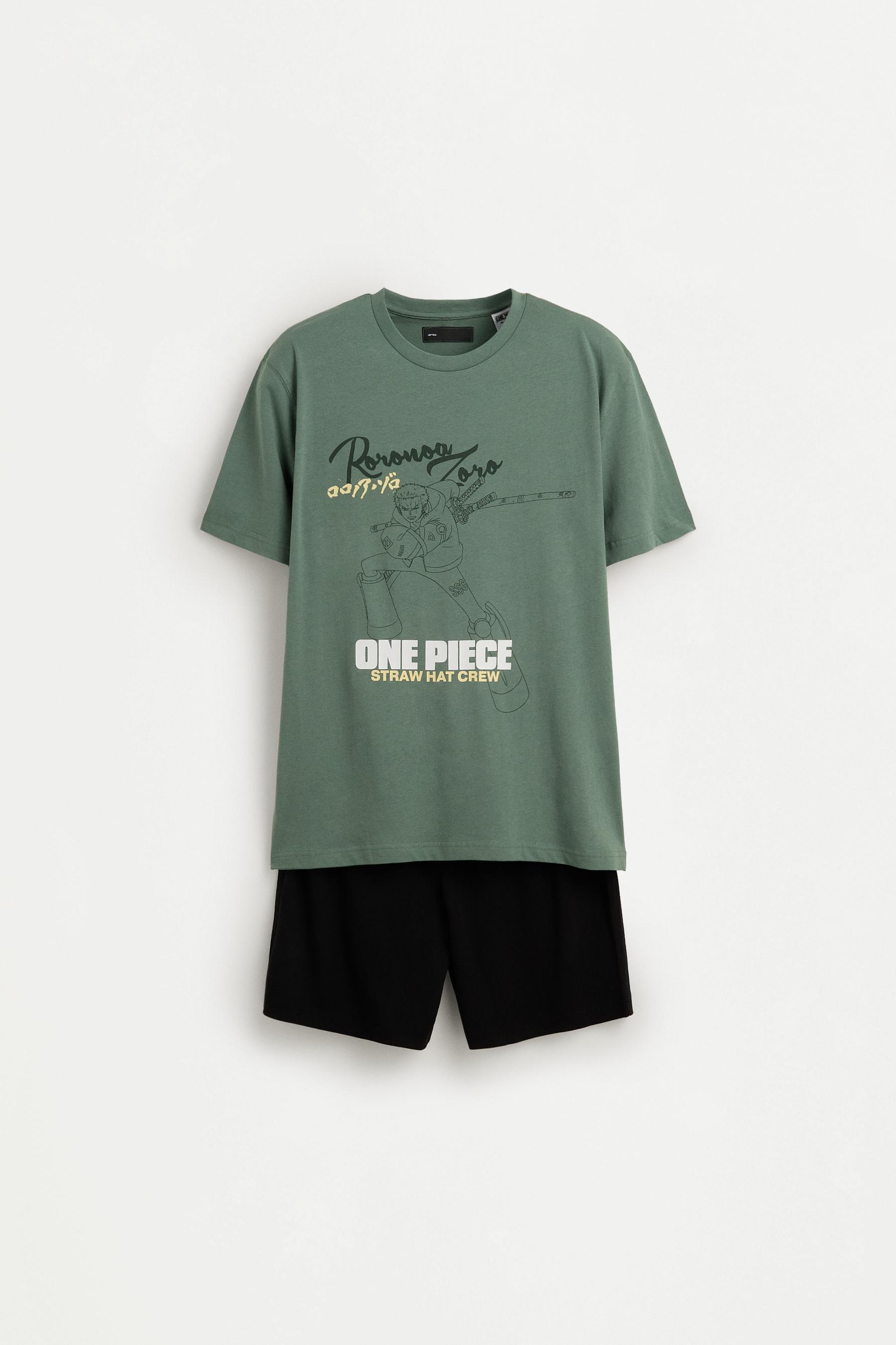 One Piece ©Bird Studio short pajamas — DARK GREEN