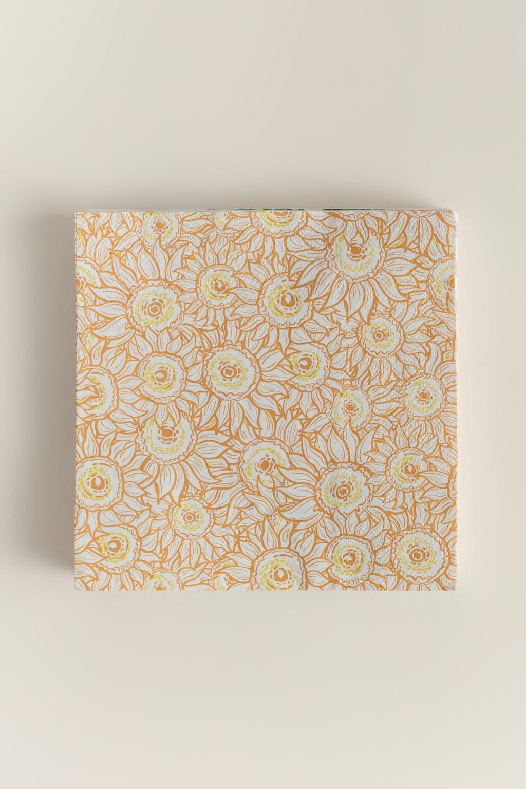 Paquet 20 tovallons de paper estampats