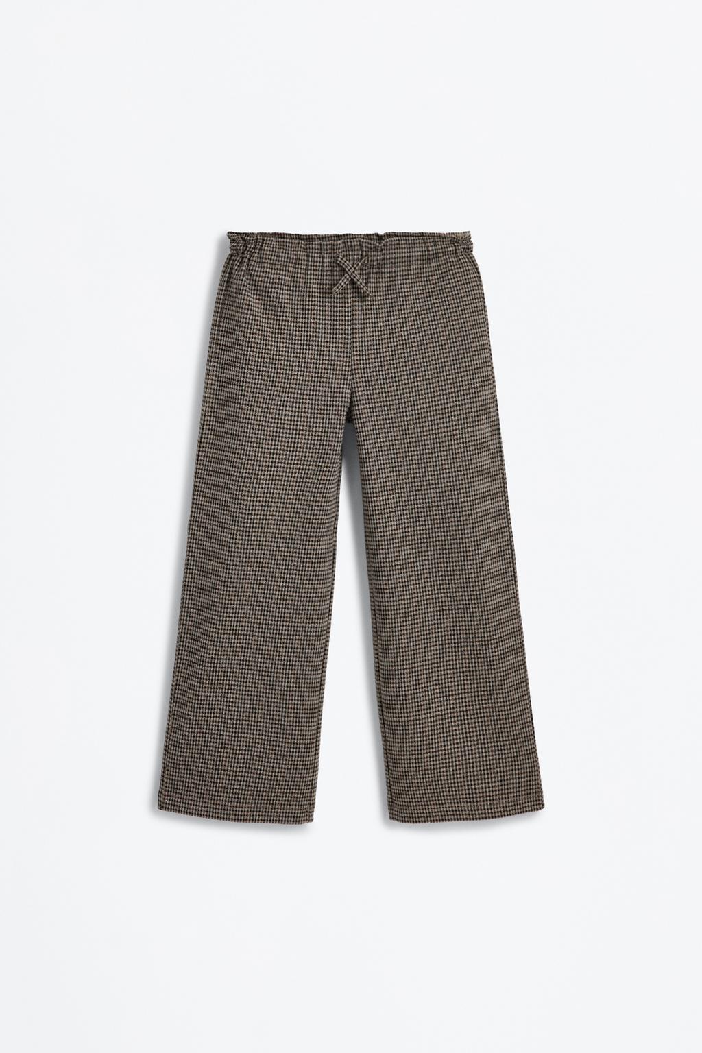 Plaid trousers