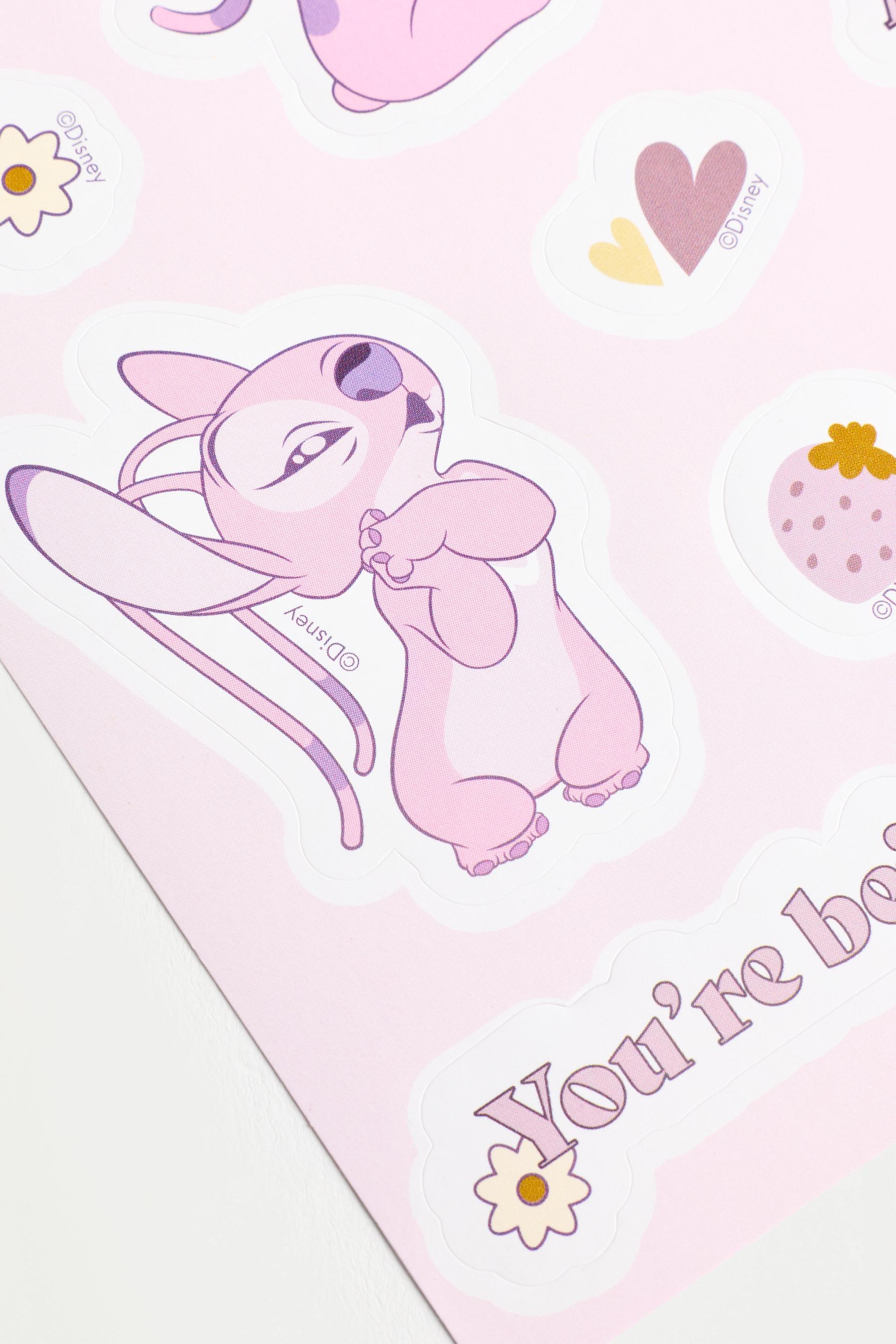 Angel ©Disney sticker pack — PINK