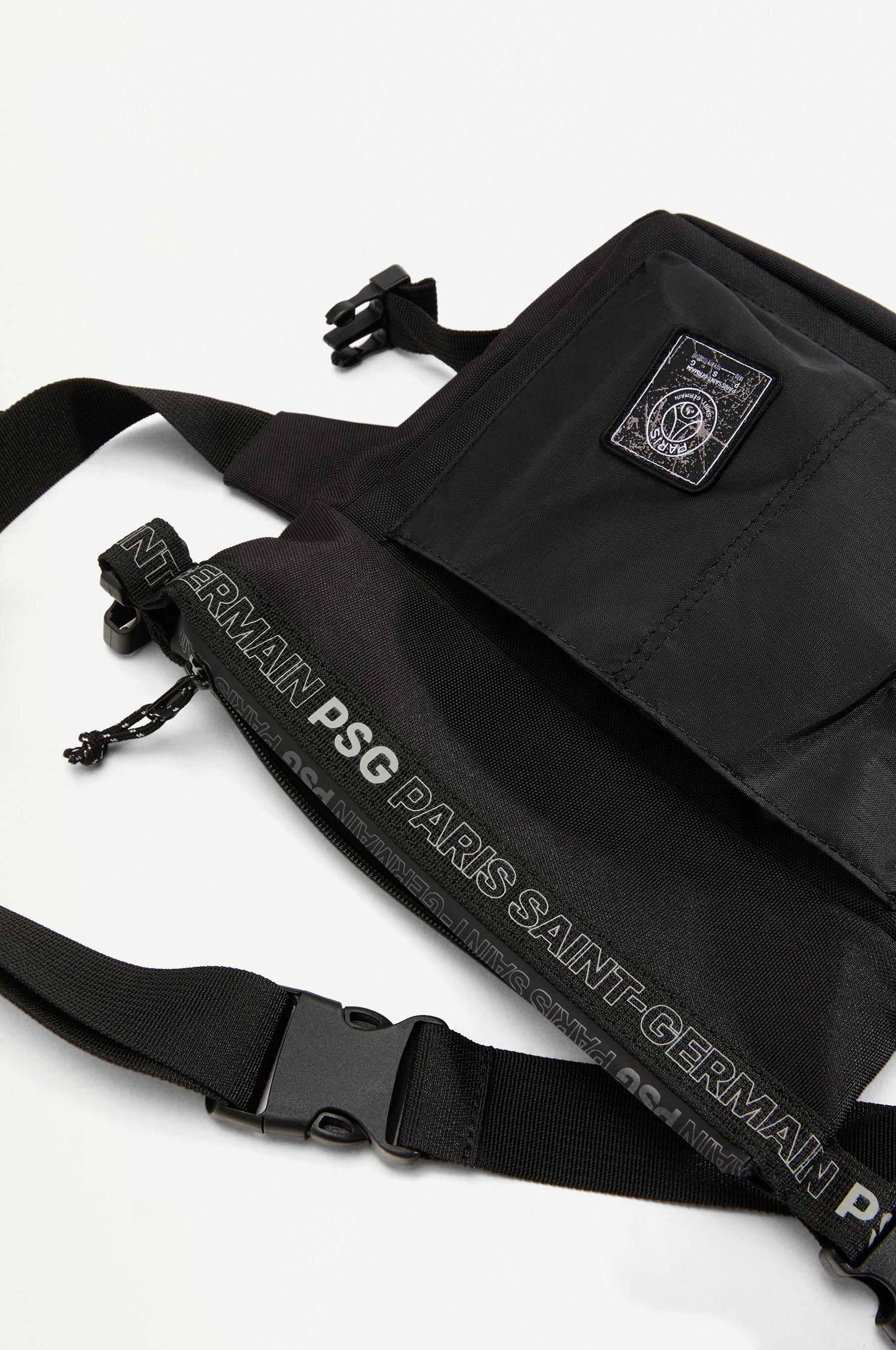Paris Saint-Germain shoulder bag — BLACK