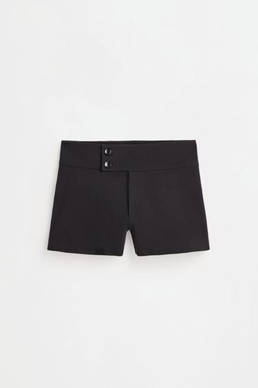 Wide waistband shorts — BLACK 6