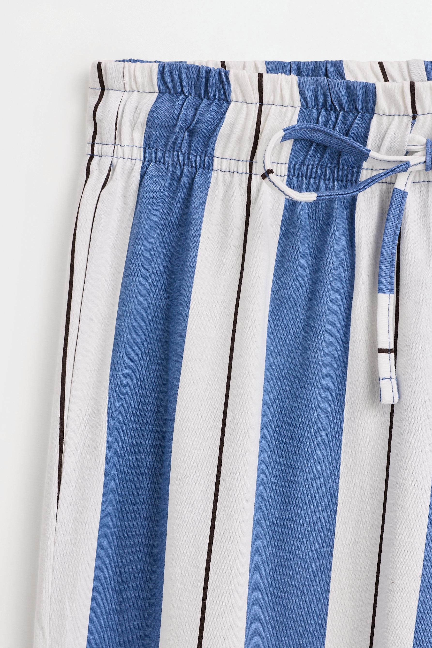Printed pyjamas — ECRU/BLUE