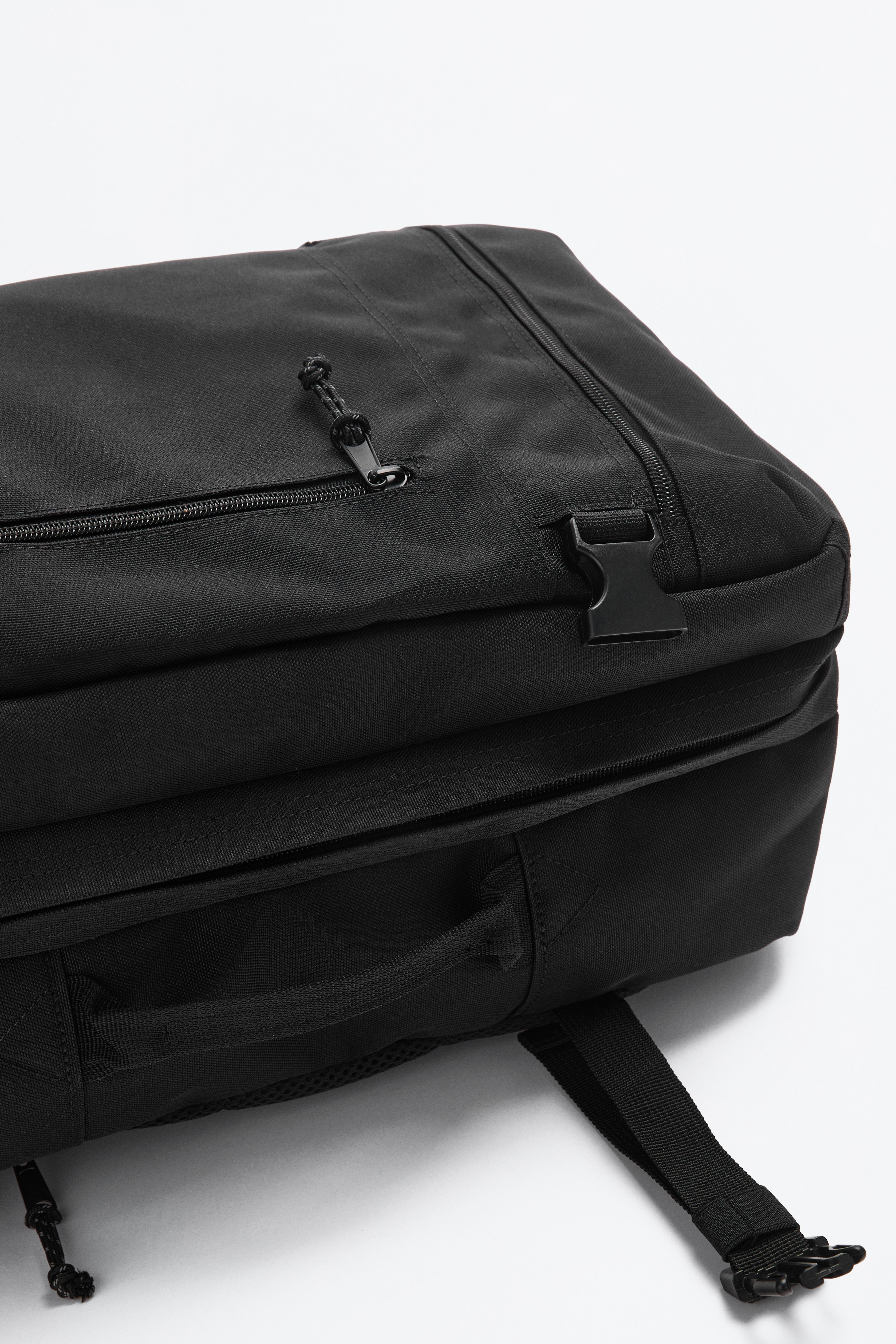 Travel backpack — BLACK (alternate view)