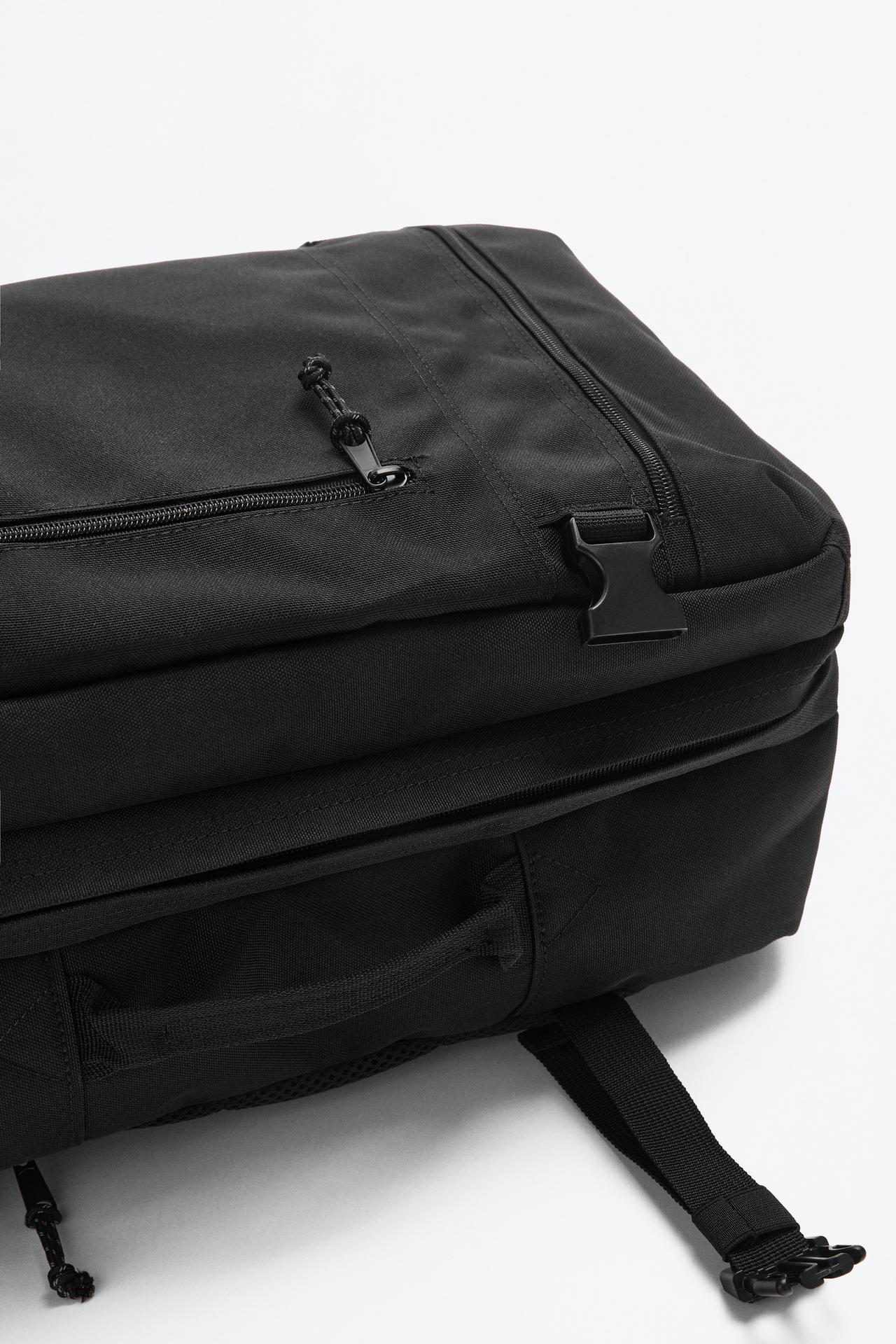 Travel backpack — BLACK